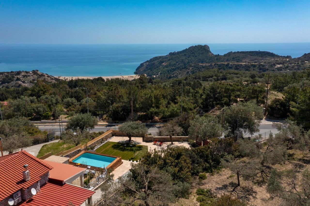 Sea Rock Villa Rodos Archangelos  Exterior photo